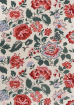 Wendling Floral Poppy Red 083100