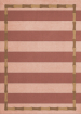 Alice Crawley Bamboo Stripe Terracotta