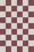 Chess Flatweave Burgundy