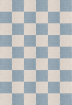 Chess Flatweave Cornflower Blue
