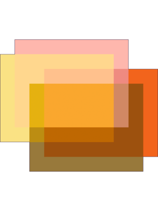 Blended 4 Colours Candy Orange