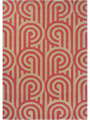 Florence Broadhurst | Turnabouts Claret 039200 | Carpet | Online Tapijten