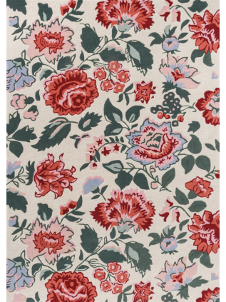 Wendling Floral Poppy Red 083100
