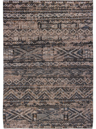 Louis de Poortere | Antiquarian Kilim Black Rabat 9113 | Carpet | Online Tapijten