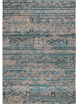 Louis de Poortere | Antiquarian Kilim Zemmuri Blue 9110 | Carpet | Online Tapijten