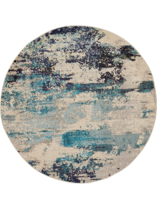 Nourison | Celestial R. Ivory Blue CES02 | Carpet | Online Tapijten