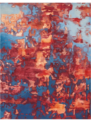 Nourison | Prismatic Blue Flame PRS13 | Carpet | Online Tapijten
