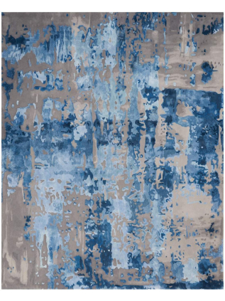 Nourison | Prismatic Blue grey PRS10 | Carpet | Online Tapijten