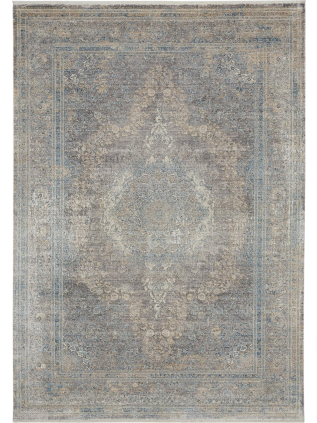 Nourison | Starry Nights Cream Blue STN06 | Carpet | Online Tapijten