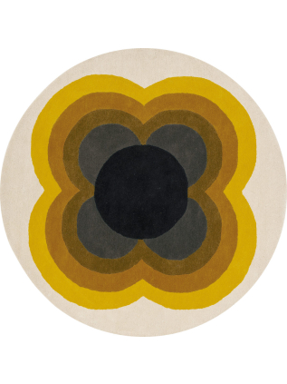 Orla Kiely | Sunflower Yellow 06006 | Carpet | Online Tapijten