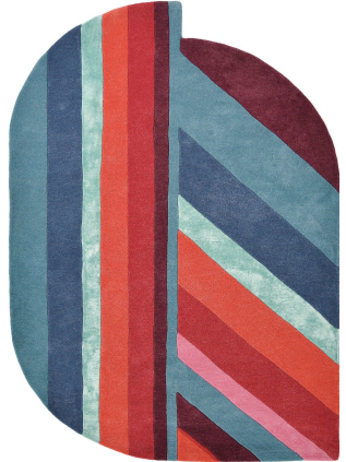 Ted Baker | Jardin Blue 160908 | Carpet | Online Tapijten