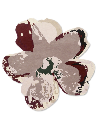 Ted Baker | Shaped Magnolia Burgundy 162303 | Carpet | Online Tapijten